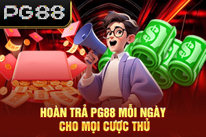 ảnh đại diện Tri Ân Người Chơi: Hoàn Trả PG88 Mỗi Ngày Cho Mọi Cược Thủ