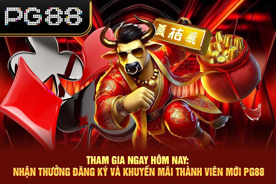 Tham Gia Ngay Hôm Nay: Nhận Thưởng Đăng Ký Và Khuyến Mãi Thành Viên Mới PG88